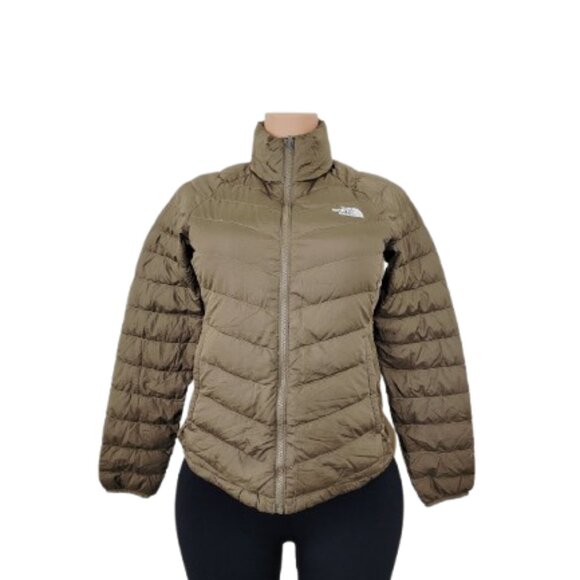 The North Face Jackets & Blazers - The North Face Women's Army Green Flare 550 Down Quilted Puffer Jacket Size S